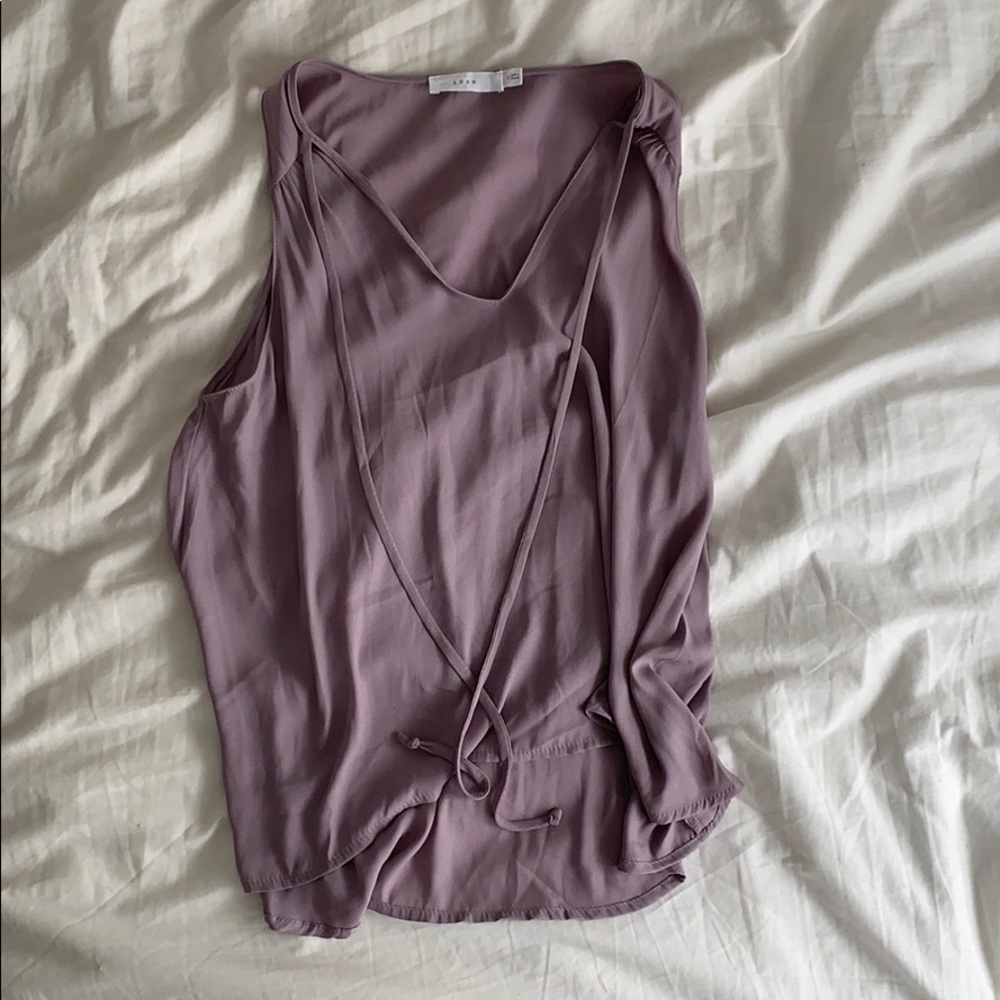 Lush Purple Flowy tank